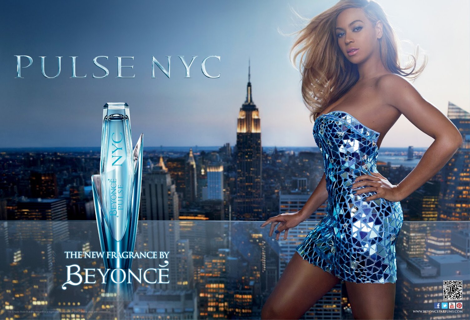 Kvapusis vanduo Beyonce Pulse NYC EDP moterims 30 ml цена и информация | Kvepalai moterims | pigu.lt