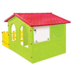 Детский игровой домик с забором Mochtoys, 12243 цена и информация | Детские игровые домики | pigu.lt