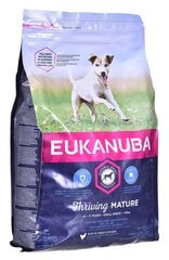 Eukanuba Thriving Mature mažų veislių suaugusiems šunims su vištiena, 3 kg kaina ir informacija | Sausas maistas šunims | pigu.lt