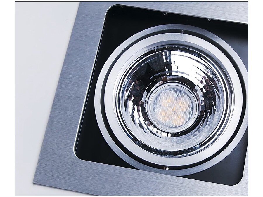 Įleidžiamas šviestuvas AZzardo Sisto AZ0793 kaina ir informacija | Įmontuojami šviestuvai, LED panelės | pigu.lt