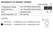 Lubinis šviestuvas AZzardo Monza r AZ2258 kaina ir informacija | Lubiniai šviestuvai | pigu.lt