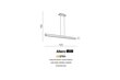 Azzardo pakabinamas šviestuvas Albero AZ2701 kaina ir informacija | Pakabinami šviestuvai | pigu.lt