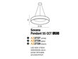 Pakabinamas šviestuvas AZzardo Sovana AZ2729 kaina ir informacija | Pakabinami šviestuvai | pigu.lt