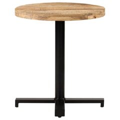Bistro staliukas, 70x75 cm, rudas kaina ir informacija | Virtuvės ir valgomojo stalai, staliukai | pigu.lt