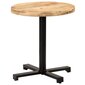 Bistro staliukas, 70x75 cm, rudas цена и информация | Virtuvės ir valgomojo stalai, staliukai | pigu.lt