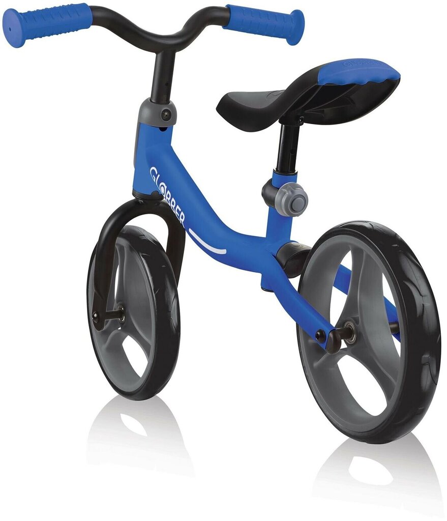 Balansinis dviratis Globber Go Bike, juodas/mėlynas, 610-100 цена и информация | Balansiniai dviratukai | pigu.lt