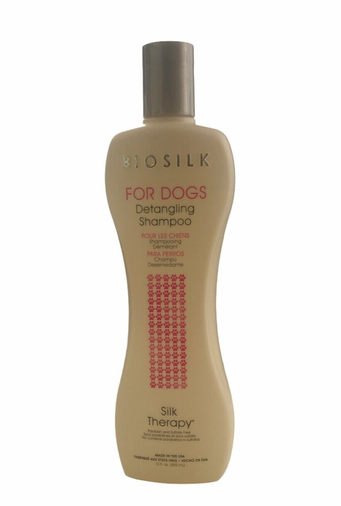 BioSilk šampūnas šunims Silk Therapy Detangling цена и информация | Kosmetinės priemonės gyvūnams | pigu.lt