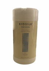Влажные очищающие салфетки для собак BioSilk Deep Moisture Cleansing Wipes цена и информация | Biosilk Товары для животных | pigu.lt
