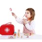 Medinis žaislinis daktaro rinkinys krepšelyje Tooky Toy kaina ir informacija | Žaislai mergaitėms | pigu.lt