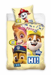 Детский комплект постельного белья Paw Patrol, 100x135, 2 части цена и информация | Детское постельное бельё | pigu.lt