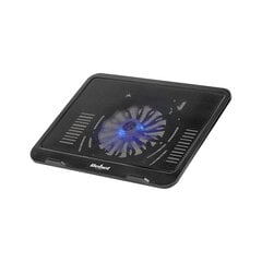 Rebel Notebook Cooler up to 14'' Pad Stand / Silent fan / LED / USB kaina ir informacija | Kompiuterių aušinimo ir kiti priedai | pigu.lt