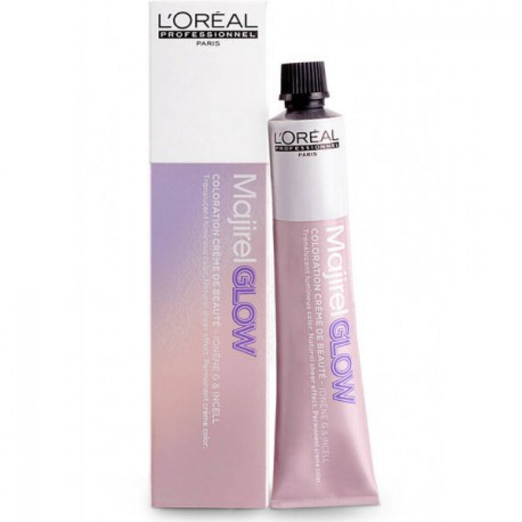 Plaukų dažai L'Oreal Majirel Glow .01 Dark, 50 ml kaina ir informacija | Plaukų dažai | pigu.lt