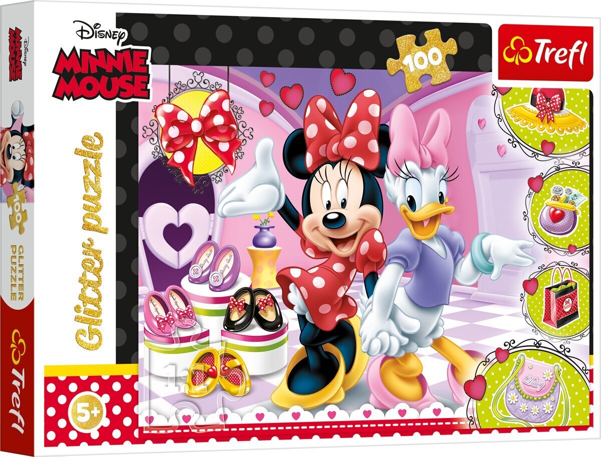 Trefl Dėlionė Minnie Mouse 100.d цена и информация | Dėlionės (puzzle) | pigu.lt