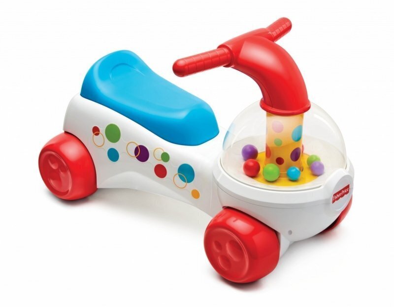 Paspiriama mašinėlė Fisher Price Corn Popper Ride on цена и информация | Žaislai kūdikiams | pigu.lt