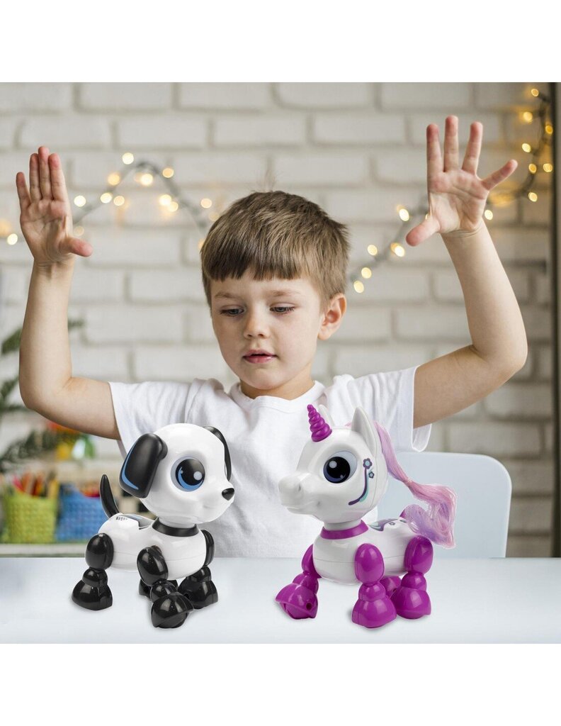 Interaktyvus gyvūnas robotas Silverlit Ycoo Robohead, 12 cm kaina ir informacija | Žaislai berniukams | pigu.lt