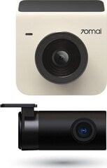 70mai car DVR A400 + камера заднего вида RC09, белая цена и информация | Видеорегистраторы | pigu.lt