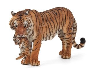 Фигурка Papo тигр с детенышем цена и информация | Игрушки для мальчиков | pigu.lt
