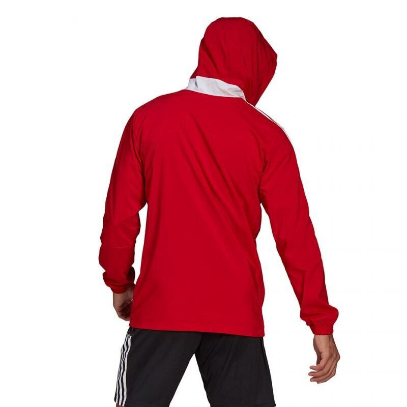 Džemperis vyrams Adidas Tiro 21 Windbreaker M, raudonas kaina ir informacija | Sportinė apranga vyrams | pigu.lt