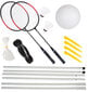 Badmintono ir tinklinio rinkinys Enero 6 in 1 kaina ir informacija | Badmintonas | pigu.lt