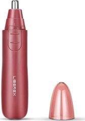 Liberex Electronic Nose Ear Hair Trimmer (Red) цена и информация | Машинки для стрижки волос | pigu.lt