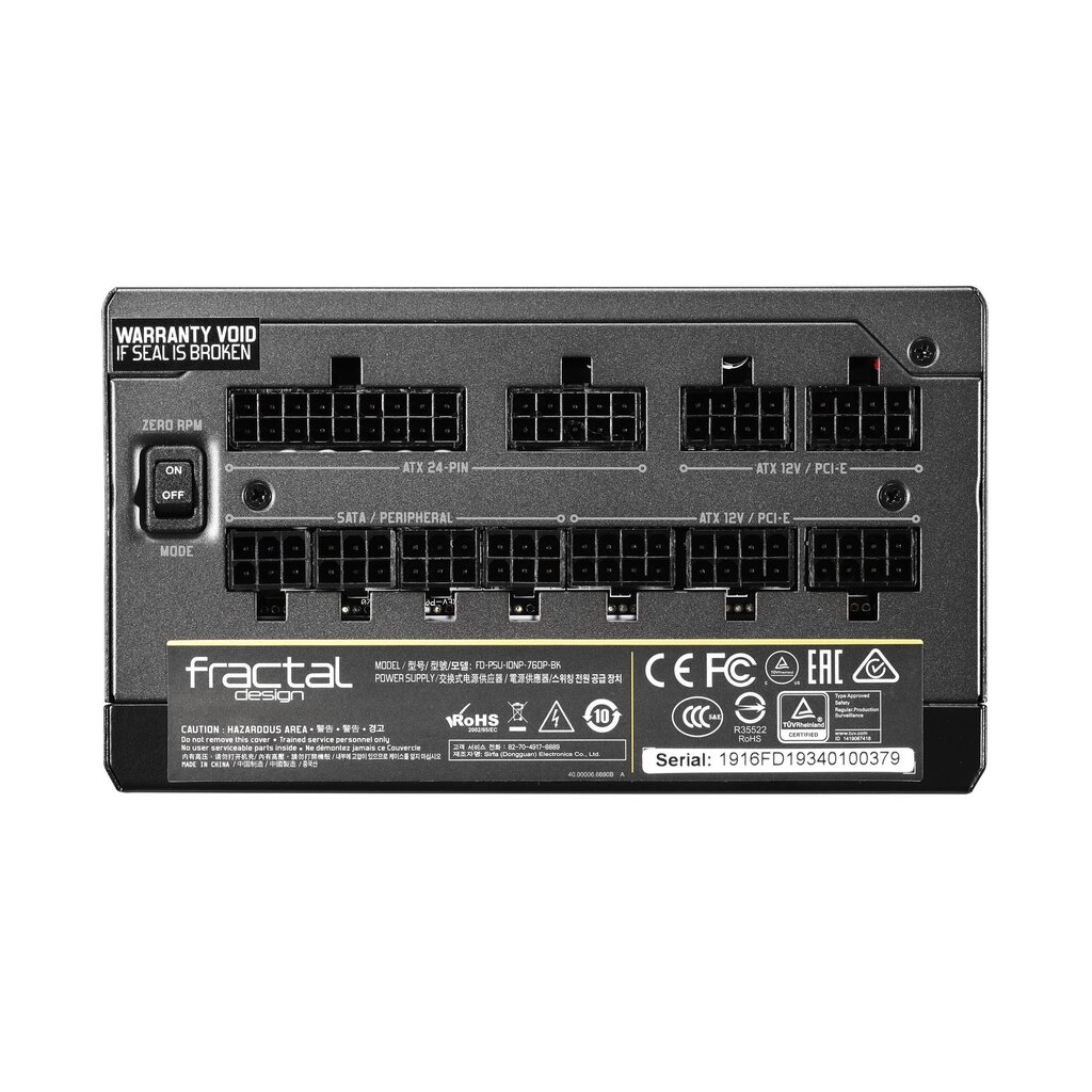 Fractal Design FD-P-IA2G-750-EU kaina ir informacija | Maitinimo šaltiniai (PSU) | pigu.lt