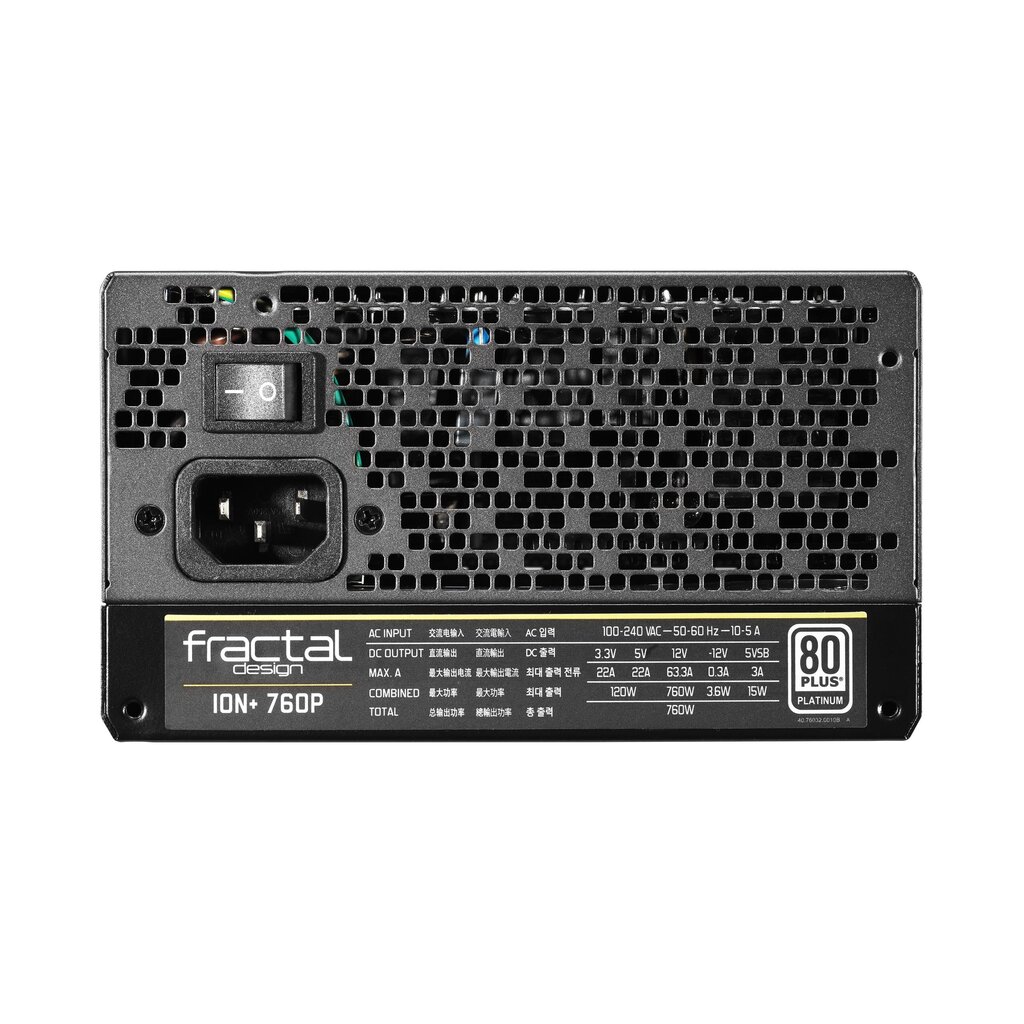 Fractal Design FD-P-IA2G-750-EU kaina ir informacija | Maitinimo šaltiniai (PSU) | pigu.lt