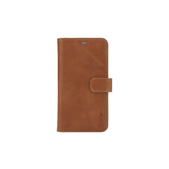 RadiCover Leather Case skirtas Apple iPhone 12 5,4 2in1, rudas kaina ir informacija | Telefono dėklai | pigu.lt