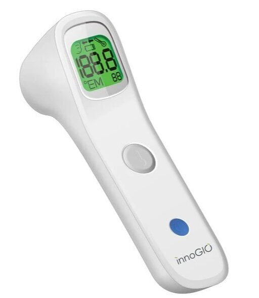 Bekontaktis termometras InnoGIO Giofast, GIO-515 цена и информация | Sveikatos priežiūros priemonės | pigu.lt