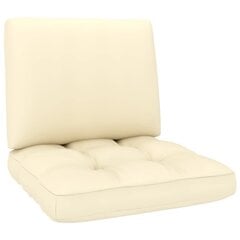 Pagalvėlės sofai iš palečių, 2 vnt., rudos kaina ir informacija | Pagalvės, užvalkalai, apsaugos | pigu.lt