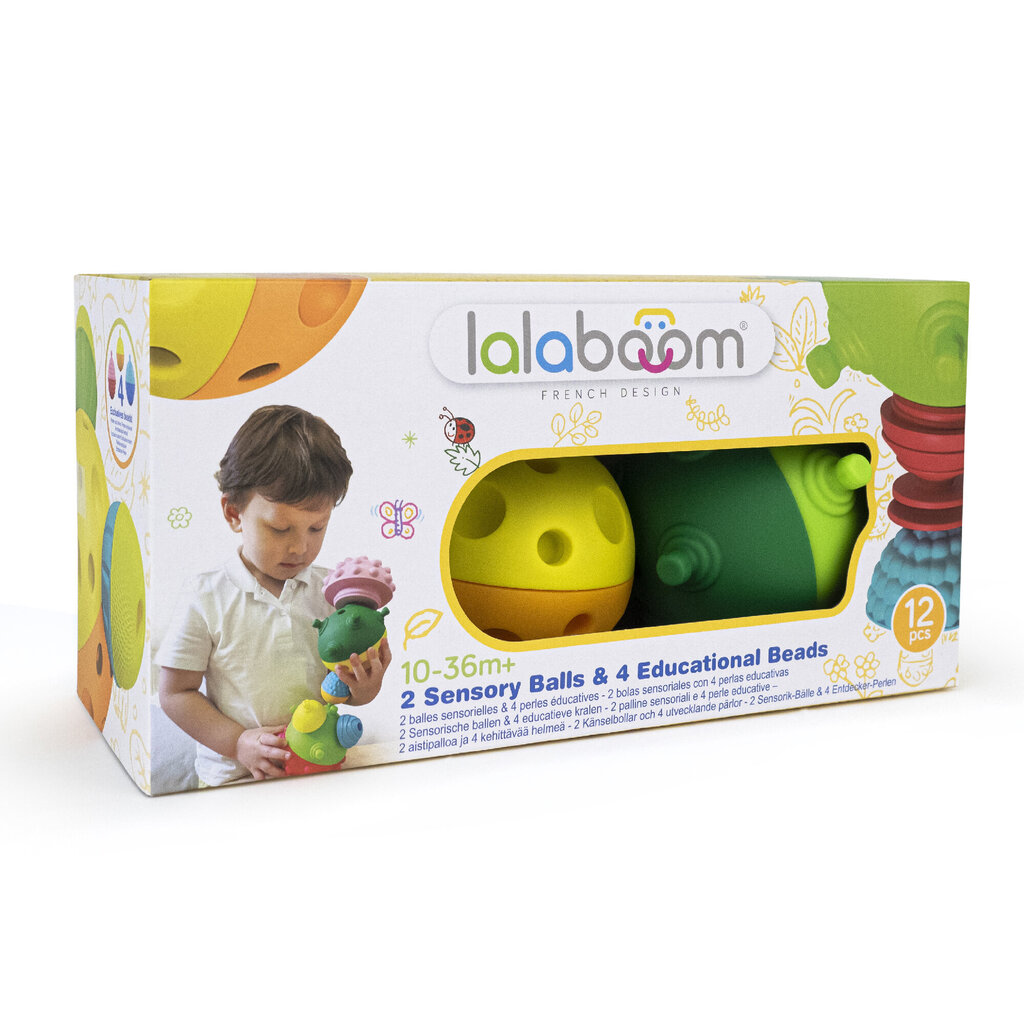 Edukacinis žaislų rinkinys Lalaboom 8 dalys, BL900 kaina ir informacija | Žaislai kūdikiams | pigu.lt