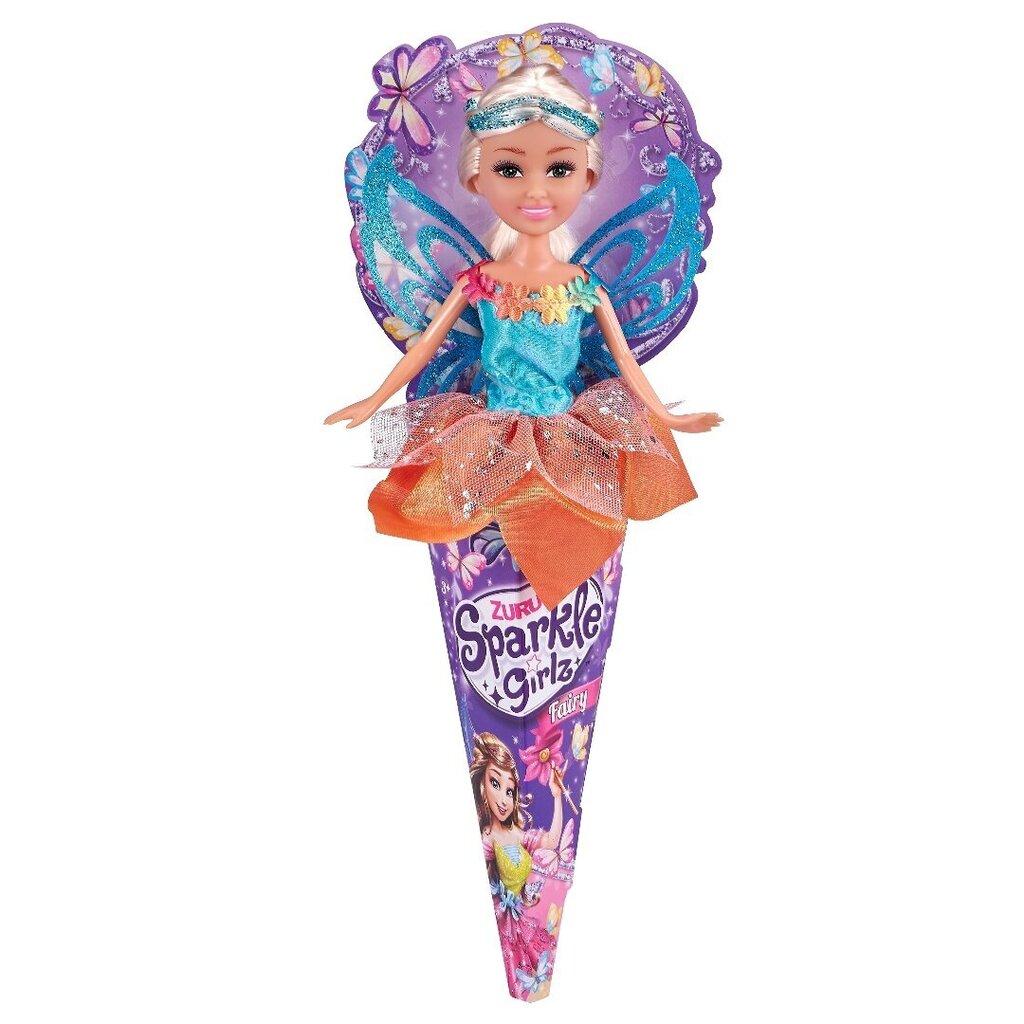 Lėlė kūgelyje Sparkle Girlz Fairy, 27cm, 10006BQ5 kaina ir informacija | Žaislai mergaitėms | pigu.lt