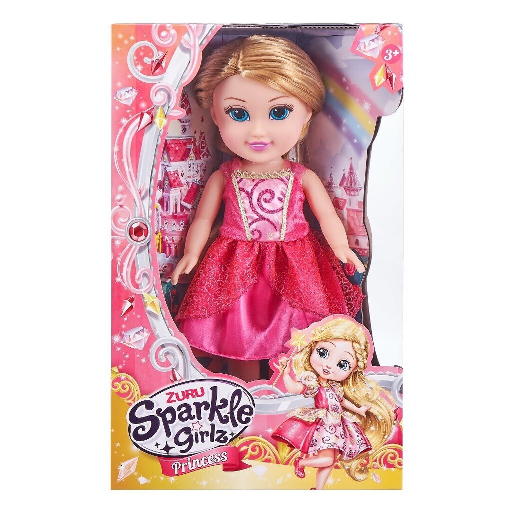 Lėlė Sparkle Girlz Sparkle Tots Princess, 33 cm, 10045 kaina ir informacija | Žaislai mergaitėms | pigu.lt