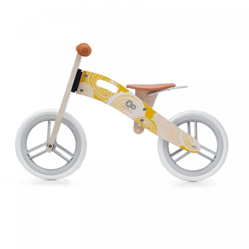 Balansinis dviratukas Kinderkraft Runner 2021, geltonos spalvos kaina ir informacija | Balansiniai dviratukai | pigu.lt