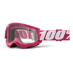 Солнечные очки 100 % Downhill Strata 2 Goggle Красный Один размер мотокросс цена и информация | Принадлежности для мотоциклов | pigu.lt