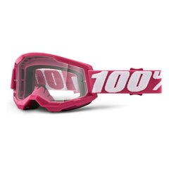 Motokroso akiniai Strata 2, rožiniai kaina ir informacija | Moto reikmenys | pigu.lt