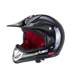 Vaikiškas moto šalmas W-TEC V310 Zombie Neon Green S цена и информация | Шлемы для мотоциклистов | pigu.lt