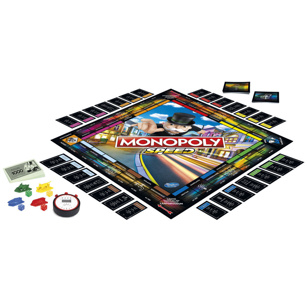 Stalo žaidimas Monopoly Speed kaina ir informacija | Stalo žaidimai, galvosūkiai | pigu.lt