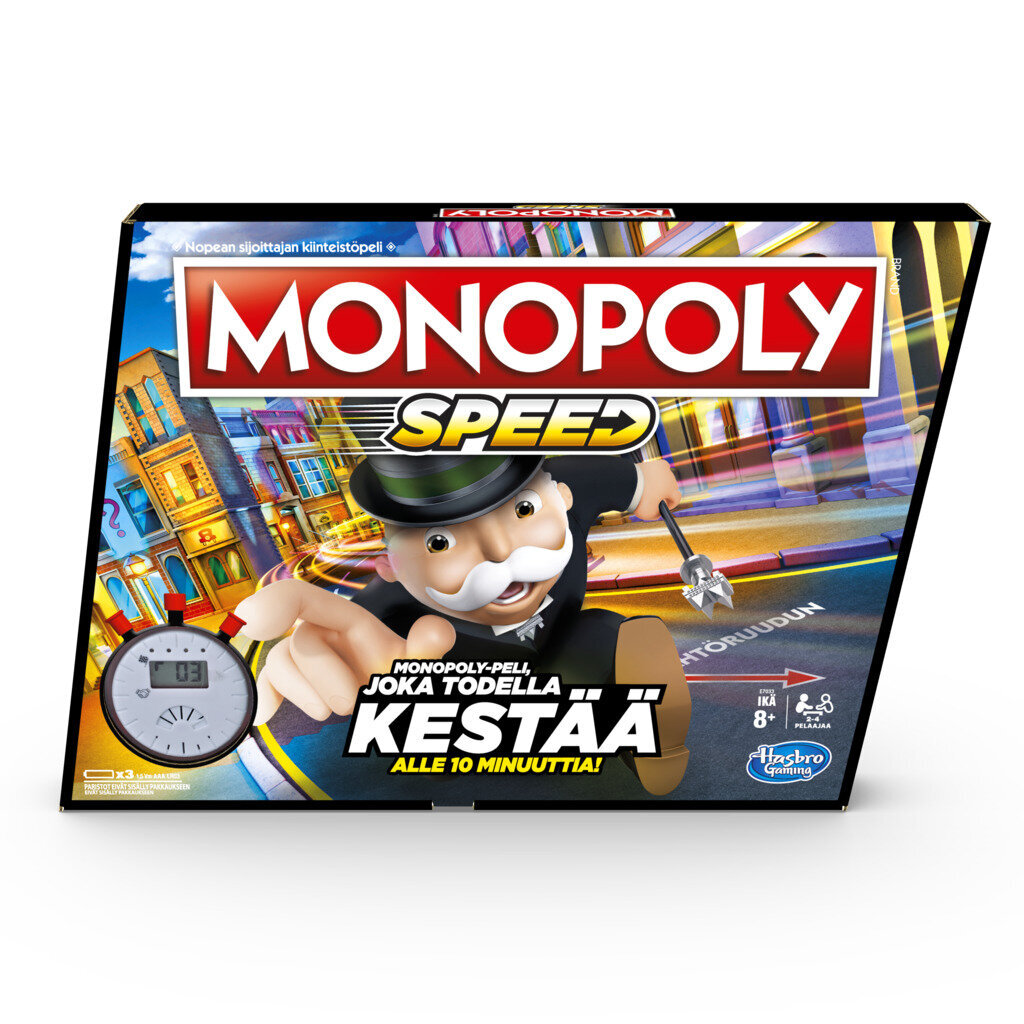 Настольная игра Monopoly Speed цена | pigu.lt