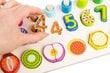 Medinis Lavinamasis žaislas su skaičiais kaina ir informacija | Lavinamieji žaislai | pigu.lt