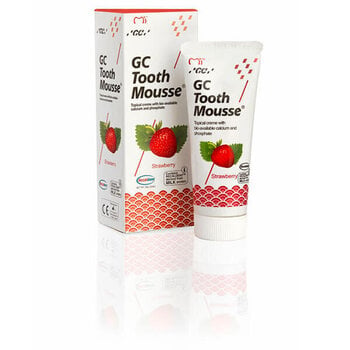 Remineralizuojantis dantų kremas be fluoro GC Tooth Mousse Recaldent, 35 ml kaina ir informacija | Dantų šepetėliai, pastos | pigu.lt