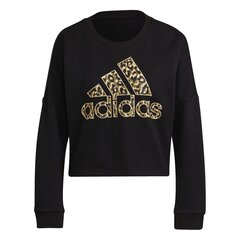 Džemperis moterims Adidas, juodas kaina ir informacija | Džemperiai moterims | pigu.lt