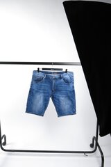 Джинсовые шорты EVIN, синие цена и информация | Мужские шорты | pigu.lt