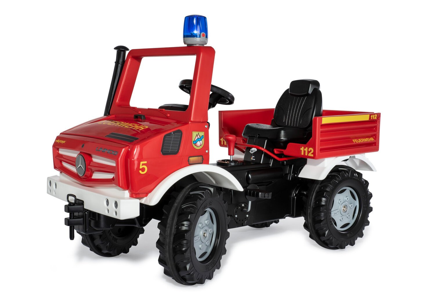Vaikiškas automobilis su pedalais Rolly Toys rollyUnimog Fire kaina ir informacija | Žaislai berniukams | pigu.lt