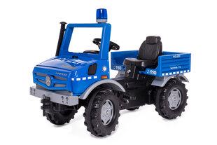 Vaikiškas automobilis su pedalais Rolly Toys rollyUnimog Polizei kaina ir informacija | Žaislai kūdikiams | pigu.lt