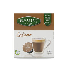 Cafe Baque Espresso macchiato Dolce gusto®* aparatų kavos kapsulės, 10 vnt. kaina ir informacija | Kava, kakava | pigu.lt