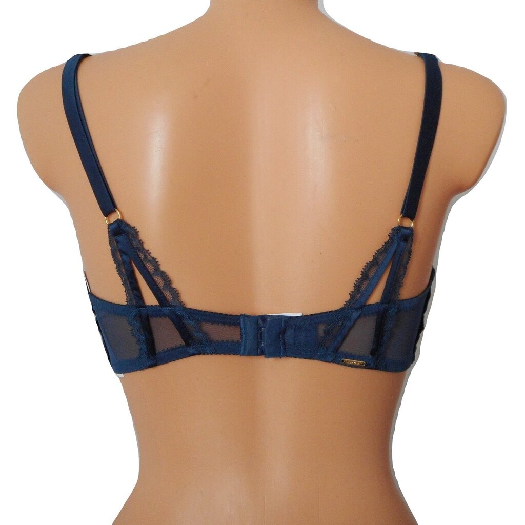 Liemenėlė moterims Chantelle Segur Lace demi blue цена и информация | Liemenėlės | pigu.lt