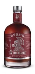 Безалкогольный ликер Italian Orange Lyre's 700мл цена и информация | Безалкогольные напитки | pigu.lt