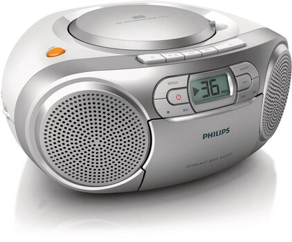 Радио с CD Philips FM 2W цена и информация | Магнитолы | pigu.lt