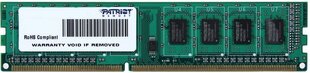 Патриот DDR3-1600, 4 ГБ, DIMM CL11 цена и информация | Оперативная память (RAM) | pigu.lt