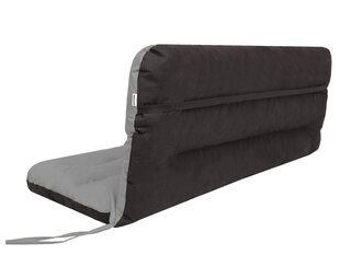 Подушка для качелей Hobbygarden Ania 180см, серая/черная цена и информация | Подушки, наволочки, чехлы | pigu.lt